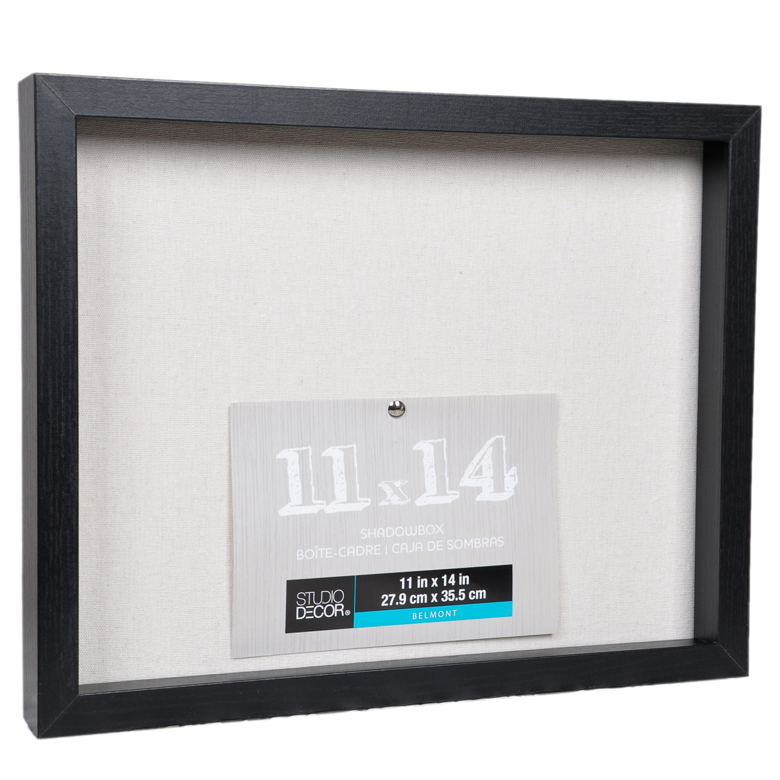 Black Belmont Shadow Box By Studio DecorR Black Belmont Shadow Box By Studio DecorR